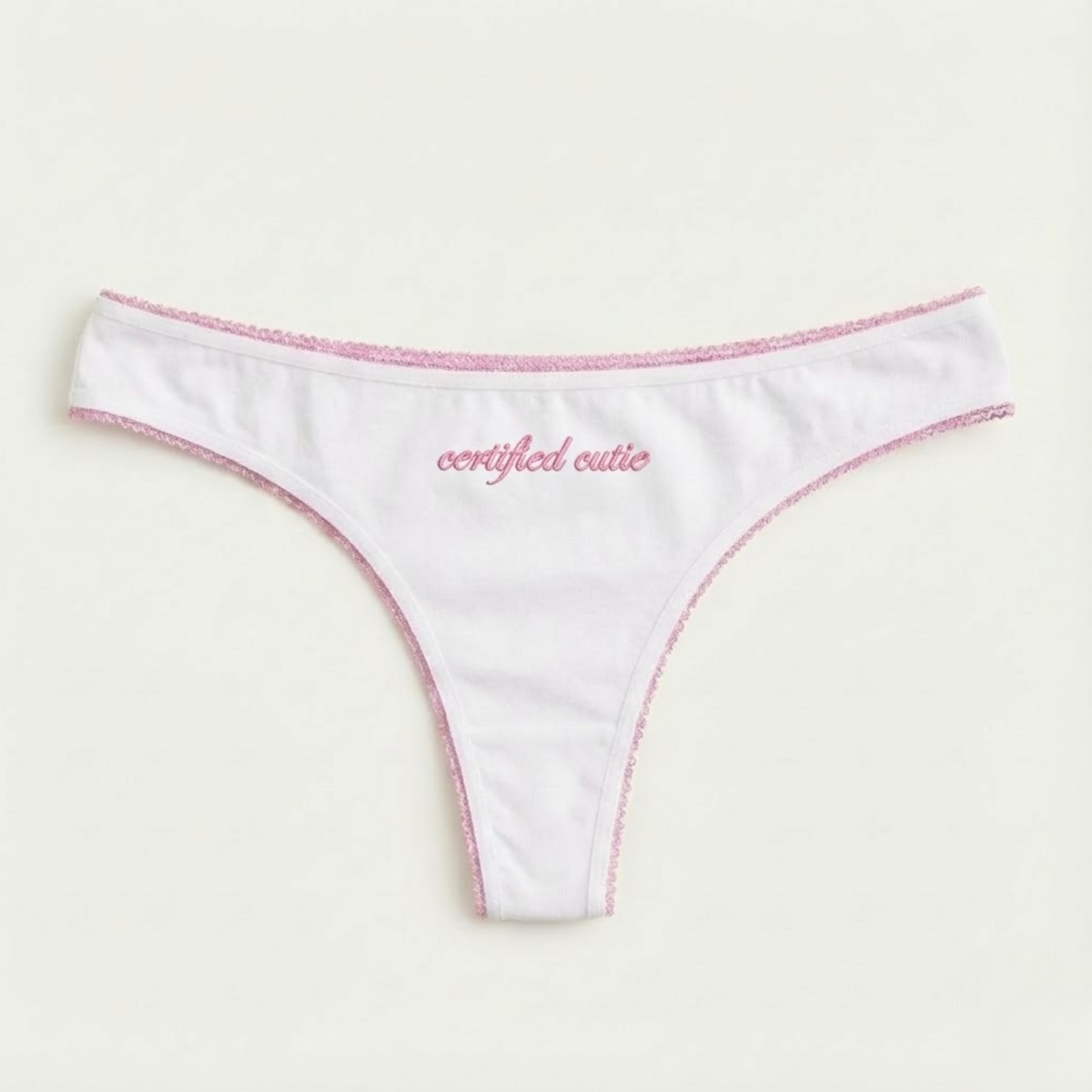 "certified cutie" thong