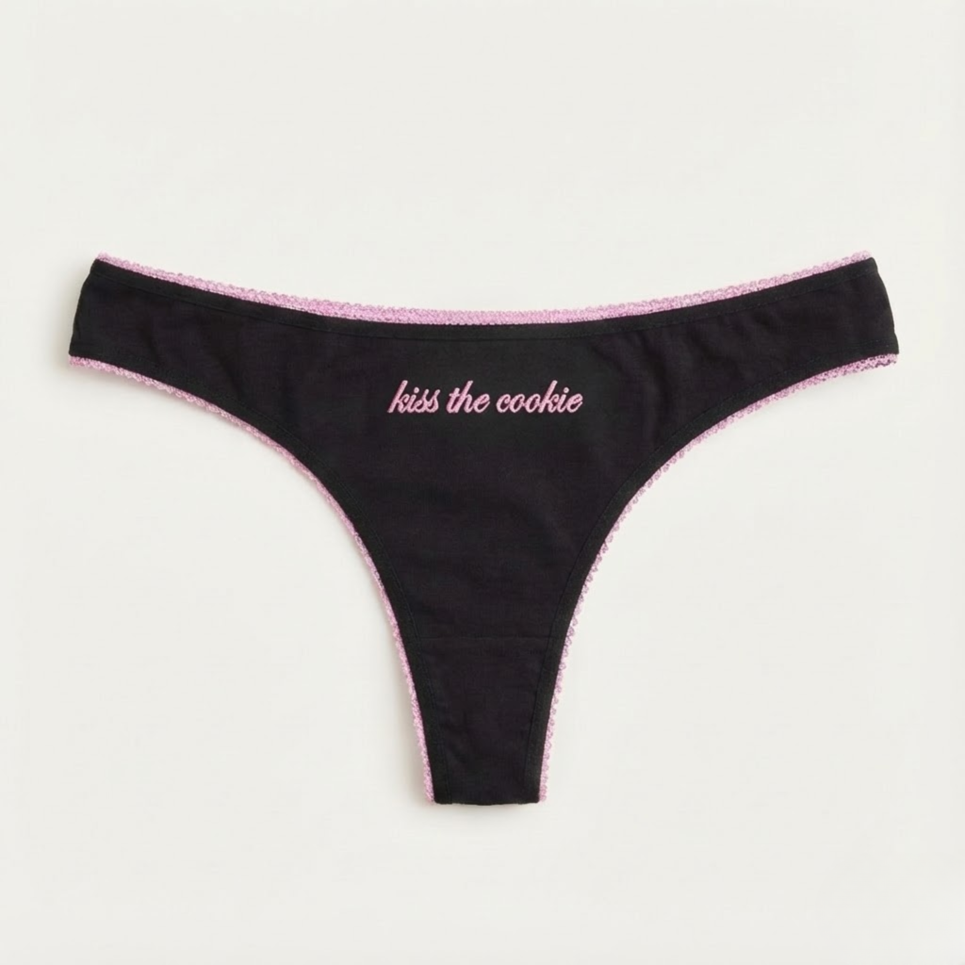 "kiss the cookie" thong